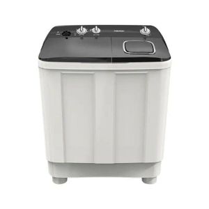 Tornado غسالة تورنادو نصف أوتوماتيك سعة 12 كجم - أبيض وأسود TMH-HS12C(WK)