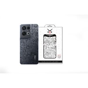OZO Skins Ozo Ray skins Transparent Emoji Hand Drawing (SV515EHD) (Not For Black Phone) For Oppo Reno 8