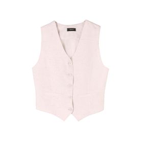 Forever 21 Tailored V-Neck Button-Down Waistcoat