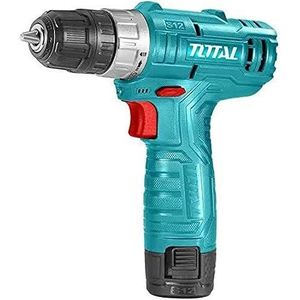 TOTAL شنيور ومفك لاسلكي توتال 12 فولت بطارية 1.5 أمبير - متوفر بإصدارين ( 20 مم ) مع شحن Type-C