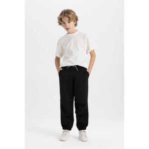 Defacto Regular Fit Trousers - Black