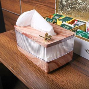 صندوق مناديل أكريليك