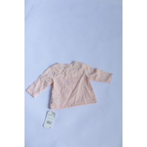Mothercare Mothercare Bunny, Floral And Green Long-sleeved T-shirts - Multi - pink - 1 Months - Pink