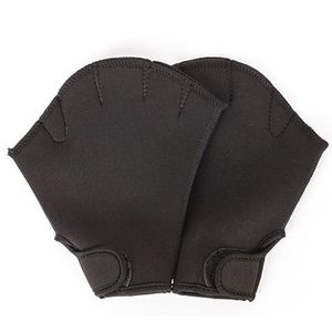 Swimming Paddles Training Adjustable Hand Webbed Gloves Pad Fins