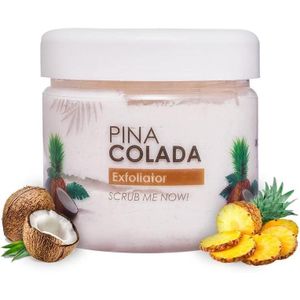 Raw African Pina Colada Exfoliator Organic Body Scrub Moisturizing and Exfoliating Pineapple and Coconut Blend