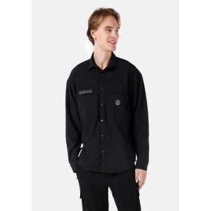 Colins Men Shirt Long Sleeve Black