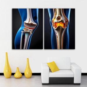 Smile Gallery Modern Orthopedic Clinic Wall Art- 60 X 40 Cm- 2 Pcs
