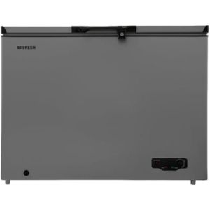 Fresh فريزر افقي رقمي 270 من ، سعة 200 لتر، رمادي اكسترا