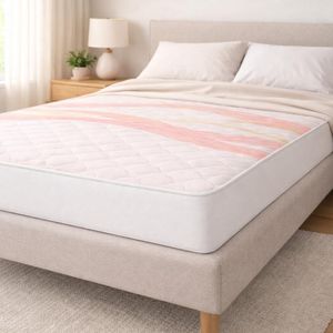 High-Density Foam Mattress 20 cm, 30 Density –firm- Enhanced Comfort & Support, Soft Breathable Fabric, Built for Long-Lasting Use – Factory Fresh Design (Fabric Pattern May Vary) (190 * 120)