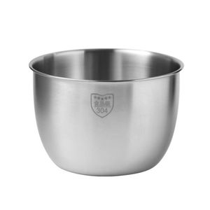 5 Pcs Mixing Bowl,stainless Steel Salad Bowl With Airtight Lid&non