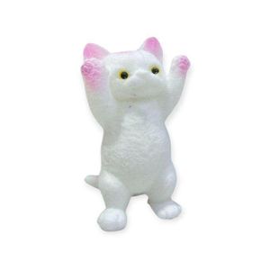 Cat Squishy Squeeze Toys, Squishy Cat, Handmade Large Cute Soft Cat Funny Stress Relief Squishies for Kids Party Favors,Pinch Family Squishy,Fidget Toys Suitable Adults Gifts 1pcs Big size cat