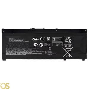 Os بطارية متوافقة مع HP Omen 15 (15-dc، 15-cb، 15-cx، 15-ce) Pavilion Gaming (15-ce، 15-dc، 15-cx)  (SRO4XL) - ضمان لمدة 3 أشهر (15.4v/70.07wh/4550mah)