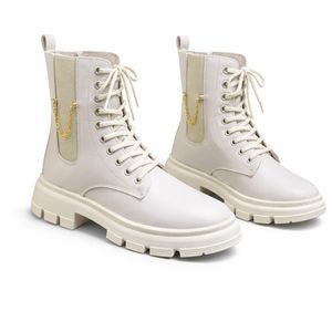 LBUTTB هاف بوت حريمى كاجوال جلد