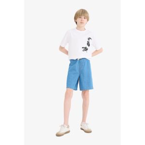 Defacto 100% Cotton Jeans Shorts Boys'