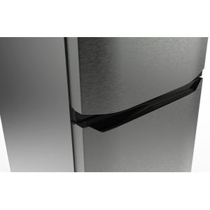 Tornado ثلاجة انفرتر بخاصية إذابة الثلج (نو فروست) من تورنيدو، سعة 296 لتر، لون ستانلس غامق، موديل RF-31FTV-DST