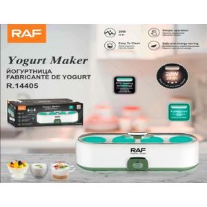 RAF صانعة زبادي بقوة 20 واط وسعة 4 أكواب  R.14405