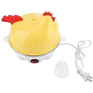 Egg Boiler Egg Steamer Cooker Plastic Multifunctional Electric Chick-pattern Egg Boiler (Color : A)