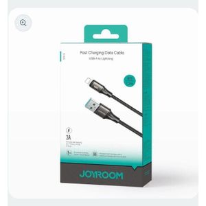 JOYROOM  ROOM Fast Charging Data Cable USB-A To Lightning - 1.2m Black