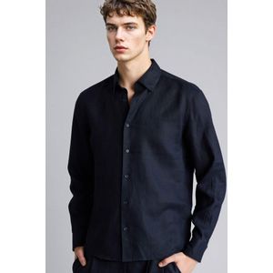 Defacto Regular Fit Long-sleeve Linen Shirt