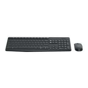 Logitech MK235 Wireless Keyboard and Mouse Combo for Windows, 2.4 GHz Wireless Unifying USB Receiver, 15 FN Keys, Long Battery Life, Compatible with PC, Laptop