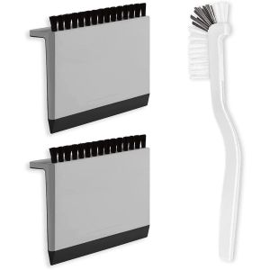  2PACK Sink Squeegee and Countertop Brush, Kitchen