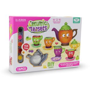 DIY Ceramic Tea Toy Set