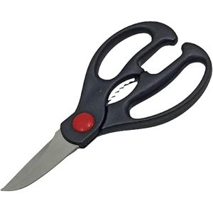 Al-Yassin Stainless Steel Chicken Cutting Scissors, 10 x 23 cm - Multicolor