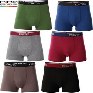 DICE Boxers For Men 5 Pcs Multicolour price in Egypt