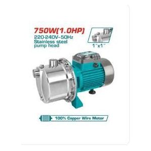 TOTAL مضخة مياه نظيفة ستانلس ستيل بقدرة 1 حصان – TWPS375062