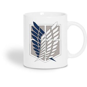 Attack On Titan Ceramic Mug  - 1Pcs