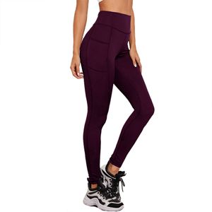 Sport Leggings - Side Stripe - Black - Nileton