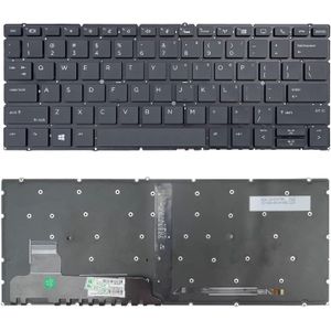 كيبورد لاب توب متوافقة مع سلسلة اتش بي ايليت بوك X360 830 G5 830 G6 L40527-061 L40527-B31، كيبورد بتصميم أمريكي من وي فلاي  استخدام لوحة مفاتيح عربية غير مضمون 