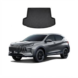 Car Trunk Mat for Soueast S05 – Waterproof Rubber Cargo Liner – Heavy-Duty Boot Floor Protector