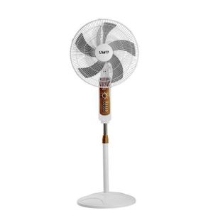 ATA  A Stand Fan 18 Inch - 5 Blades - 4 Speeds - White Gold - A-C61P5