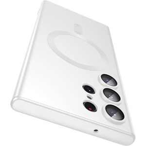 حافظة من السيليكون مع حماية شاملة للكاميرا، غطاء مقاوم للصدمات لهاتف سامسونج Galaxy S24 الترا