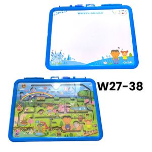 Small Desktop Dry Erase Board Portable Small Magnetic Double Sided