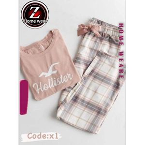 بيجامة حريمي صيفي وان سايز تلبيس من 55 إلى 75 كجم