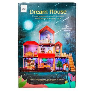 Dream House Princess Doll House Girl House Model 246 Pieces - 556-16A