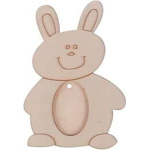 3A  Bear Shape Wooden Baby Picture Frame - Beige FM-18--3190-Beige7