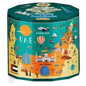 Monuments Map Jumbo Puzzle
