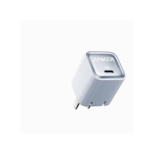 Anker A2339 Nano Charger 35W GaN USB C PD Fast Charging Compact Adaptor IQ Smart Safe Travel Power Plug - Blue