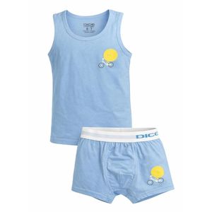 Dice طقم ملابس داخلية مطبوع أولادي