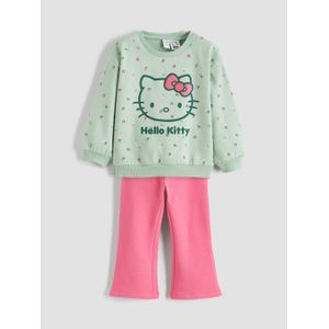 LC Waikiki Hello Kitty Printed Girl's Sweatshirt And Leggings