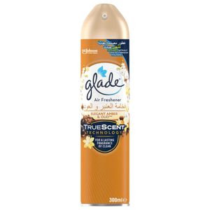Glade معطر جو برائحة العنبر والعود الأنيقة 300 مل