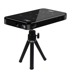 Dlp Touch 4K Smart Android Mini Projector - Black