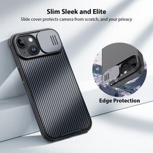 Nillikin Nillkin Apple IPhone 15 plus Cam Shield Pro Case - black