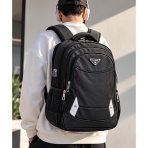 Luxury School Backpack for Kids and Students Premium Polyester Padded Backpack with Multiple Compartments and Pockets