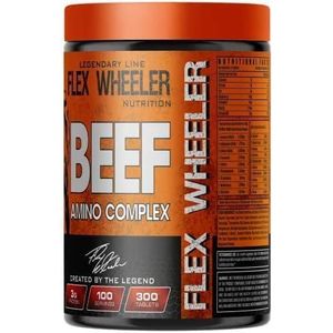 Premium Amino Beef Protein Tablets (300 Count, 100 Servings) - High-Potency Hydrolyzed Beef Amino Acid Complex - Muscle Recovery, Strength & Nitrogen Retention - Dairy-Free, Non-GMO & Gluten-Free