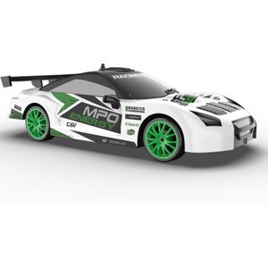 Drift HB سيارة سباق RC كهربائية 1:24 بدفع رباعي مع إضاءة - أبيض غرافيتي