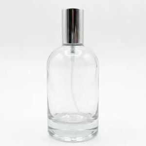 The Body Shop clear empty perfume bottle 50ml refillable